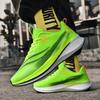 Men's Gradient Color Breathable Comfortable Mesh Running Shoes Non-slip Cushioning Sports Sneakers