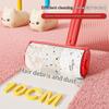 New Tearable Roll Paper Sticky Roller Dust Wiper Pet Hair Clothes Carpet Tousle Remover Portable Replaceable Cleaning Brush Tool