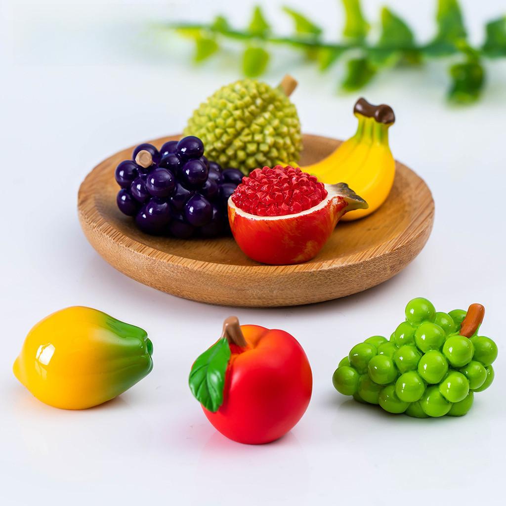 Realistic Miniature Resin Fruit Blind Box Creative Decor For Dollhouse Fans