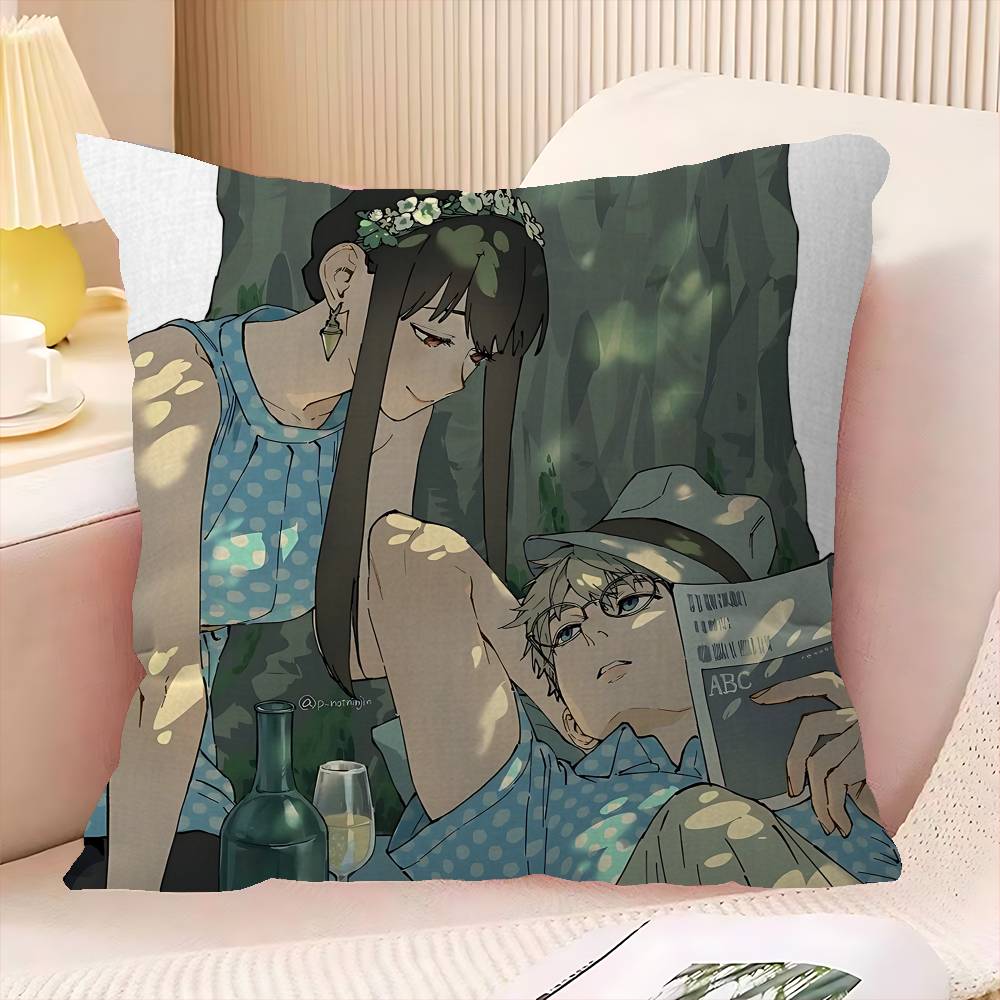 Anime Spy x Family Cushion Cover Decorative Pillow Sofa Home Decor case pillow cases