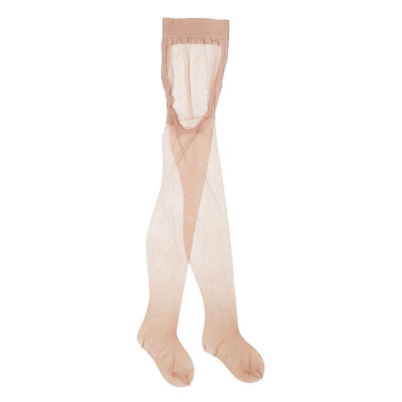 Ling Tiansheng silky stockings women's D ultra-thin summer pantyhose invisible light luxury noble toe transparent large size women's socks