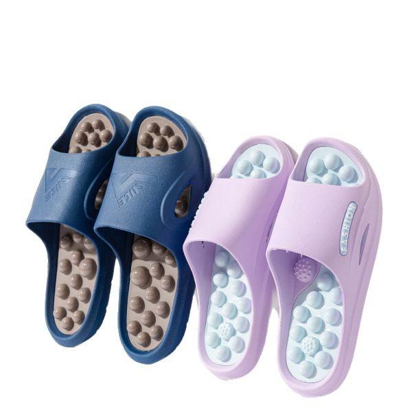 Unisex Non-Slip Acupressure Massage Slippers for Home and Shower