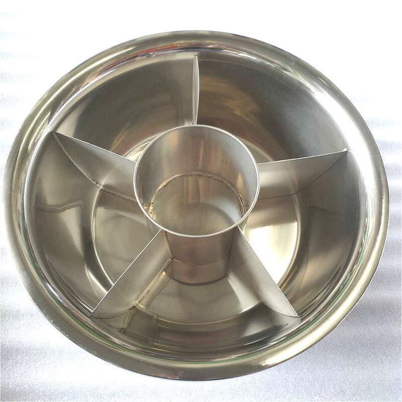 

304 Stainless Steel 6-Compartment Hot Pot