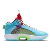 Jayson Tatum X Air Jordan 35 PF Greatest Gift Men Sneakers Blue Blue-Fury Green-Spark DD3667-400
