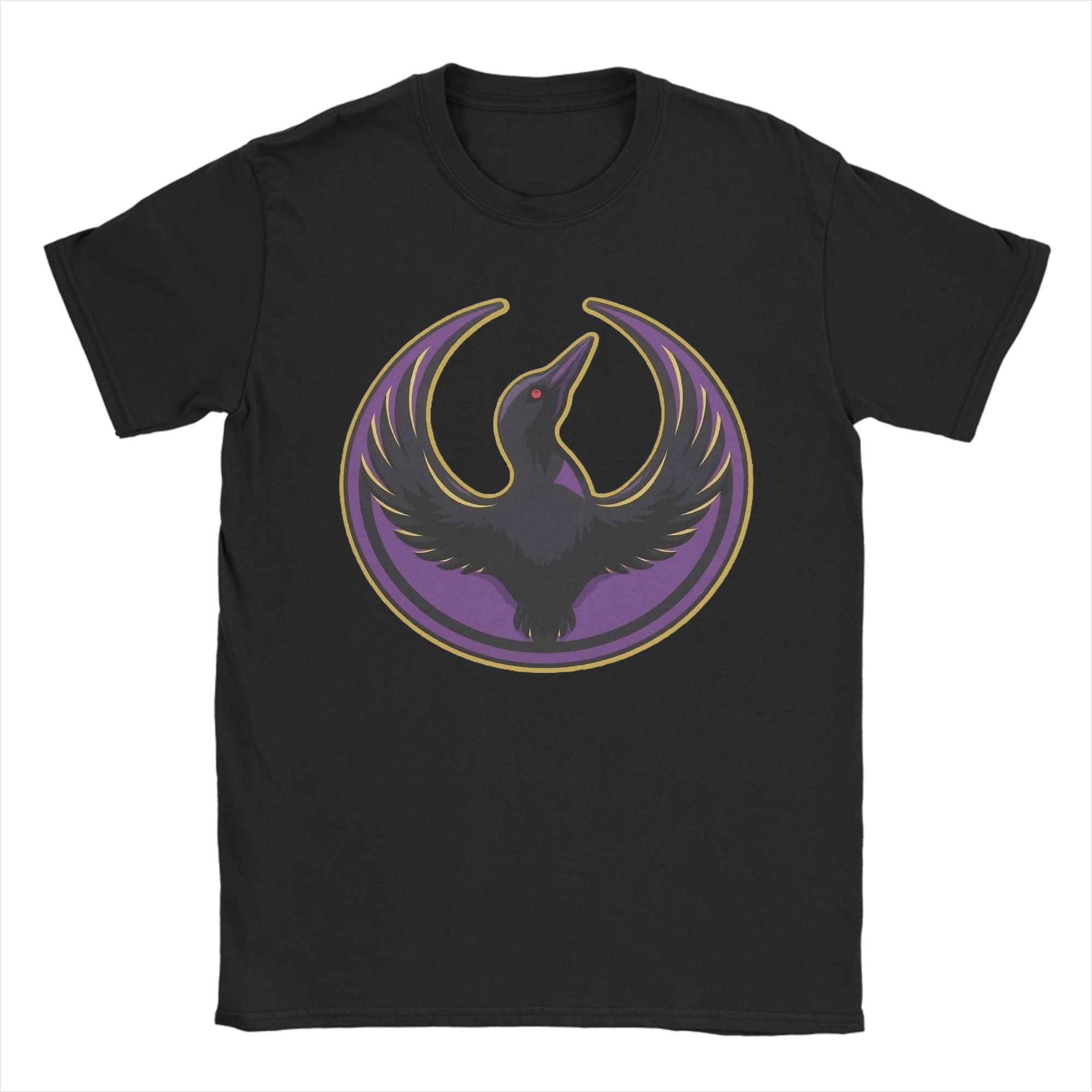 Minnesota Rebel Alliance Loon T Shirt Mens  Pure Cotton Novelty TShirts O Neck  Tee Shirt Short Sleeve Tops 6XL S