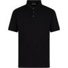 Ss24 Solid Logo Jacquard Casual Short Sleeve Polo Shirt Men Tops Black 6D1F68-1JGYZ-0034
