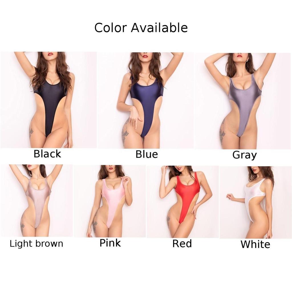 Leotard Bodysuits Female Mesh See-through Swimwear