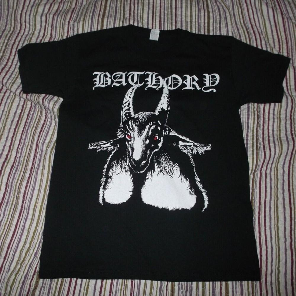Футболки Gildan Группа Bathory Черная с коротким рукавом Унисекс S - 5XL SG784 Унисекс Футболка XXL