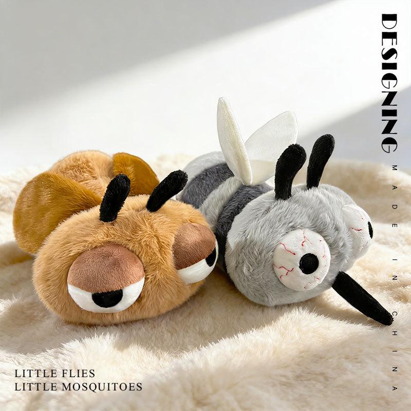 Summer Stooges Mosquito & Cockroach Prank Plush Toys - Funny Gift for Kids