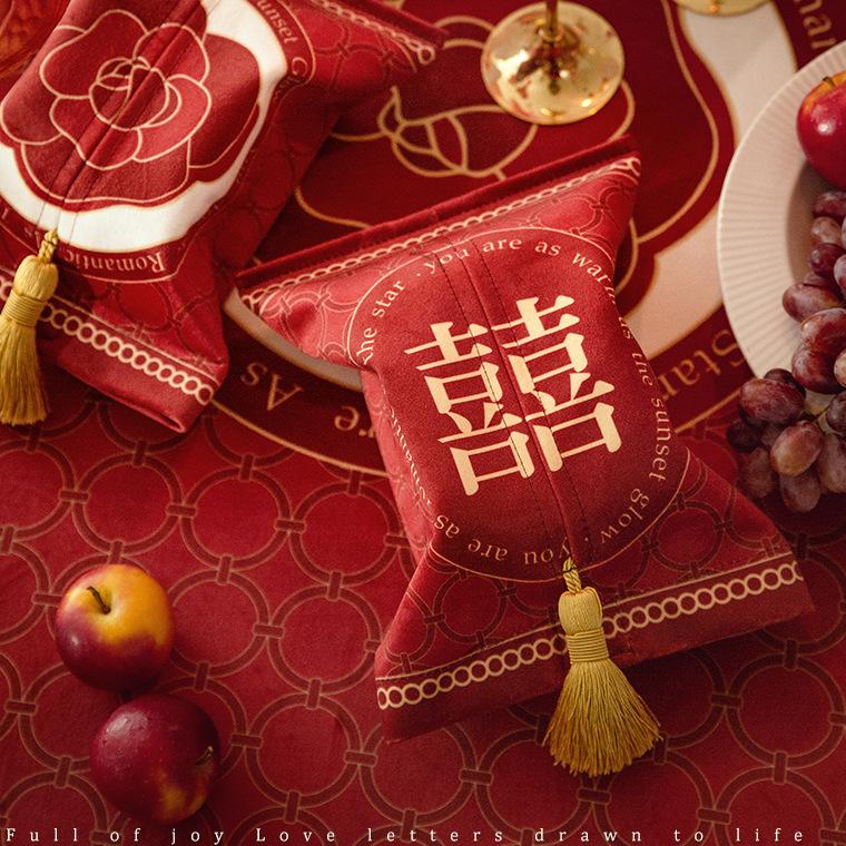 

Чехол для коробки с салфетками в стиле ретро, кисточка, восточный стиль, гостиная, спальня, автомобиль, креативный держатель для печати, идея для подарка, 18x24 см