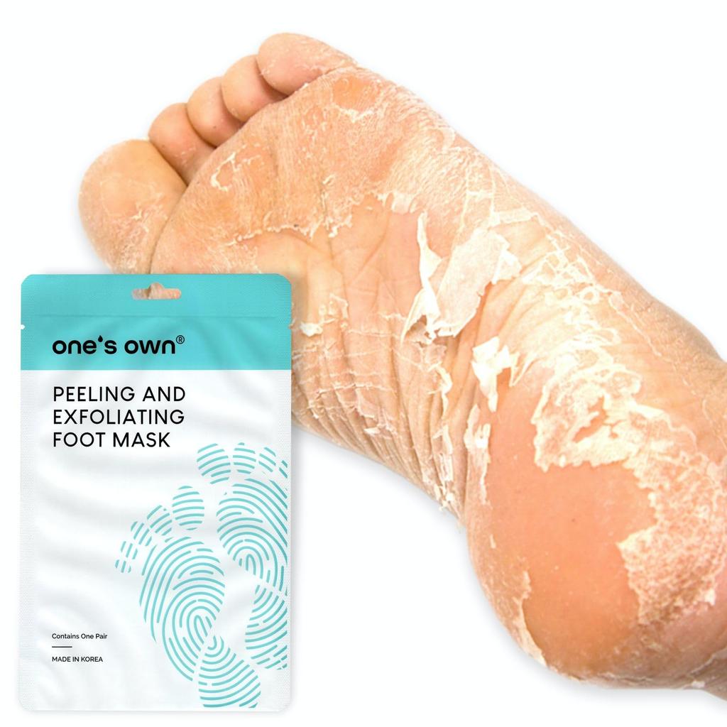 One's Own Made In Korea Foot Peeling Mask, Removes Dead Skin & Hard Calluses, Hydrates Dry & Cracked Feet, Foot Peel Off Mask for Baby Soft Skin (P
