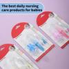 3Pcs Silicone Baby Nose Cleaner with Tweezer & Brush Set Anti-backwash Child Nasal Aspirator Ear Nose Clean Tweezer Clean Brush