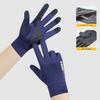 Men's Breathable Fingerless UV-Protection Gloves for Cycling, Fishing, and Driving