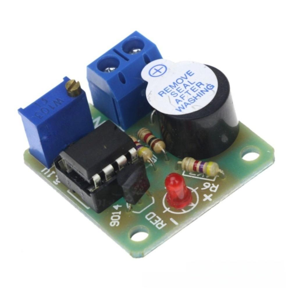 

1pc 9V 12V For LM358 Accumulator Sound Light Alarm Board Buzzer Module For Battery Protection Easy Installation China Mainland