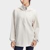 Fila Fitness Series Solid Color Hooded Pullover Sweatshirt Women Sweatshirt Pebble-Gray A11W411201F-GY