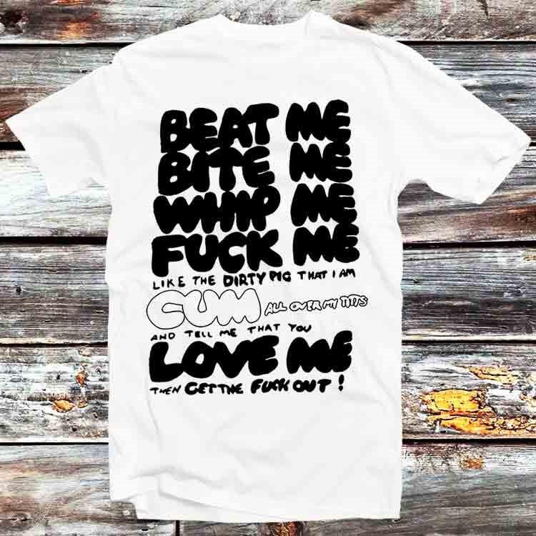 

Beat Bite Whip Cum Me Adam Ants Seditionaries T Shirt B1065 4XL