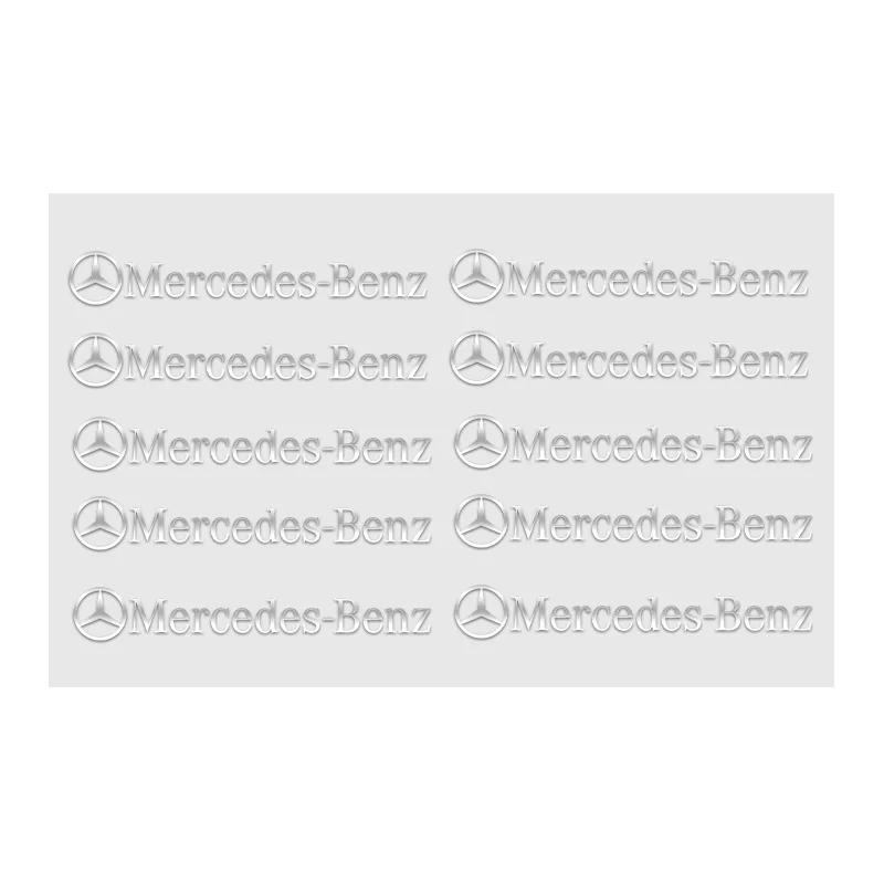 

Hot Car Sticker 3D Metal Emblem Sticker Car Interior Decoration Styling Decals For Mercedes Benz AMG class W205 W203 GLC GLK W20