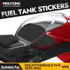 Fuel tank sticker For Ducati panigale v4 1100 2022-2023 Tank Grip Side Decals Motorcycle Anti Slip Tank Pad Stickers