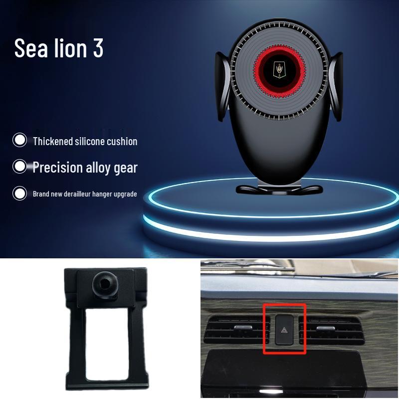 Jinbei Haishi Car Phone Holder - Air Vent Mount with Gravity Sensing.