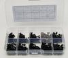 500Pcs M2 M2.5 M3 Screw Flat Head Phillips Set Universal Laptop Carbon Steel Screw Tapping Multi Size Kit Repair For Computer Set