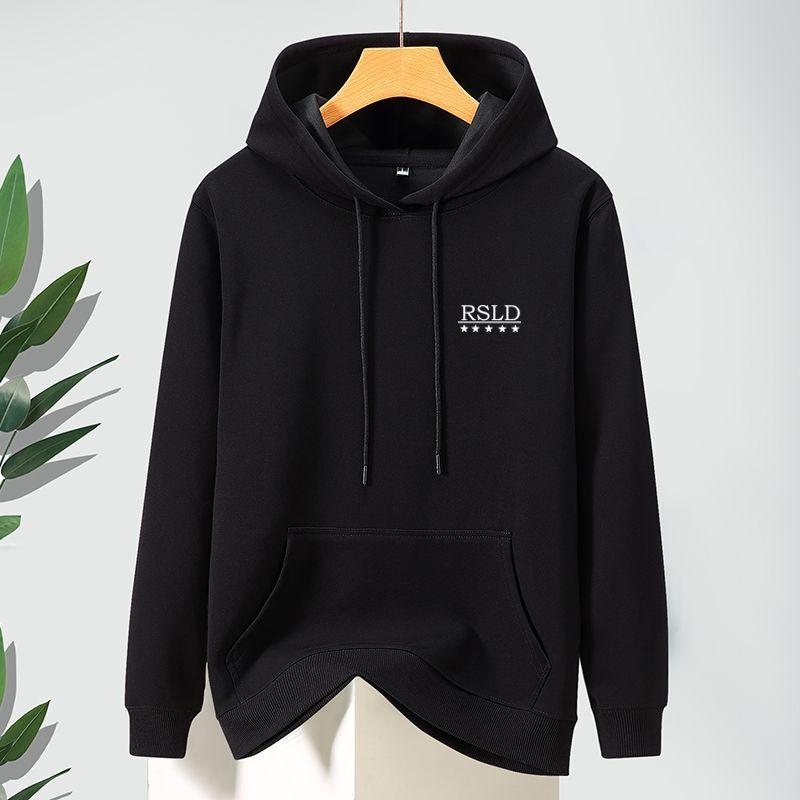 Warm Men's Hooded Sweatshirt Letters Designer Harajuku Fashion Overfit Cheap Y2k Vintage Streetwear Tops 90s Winter Male Hoodie