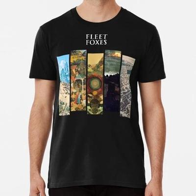 Fleet Foxes Albums Discograpshy Series S To 5XL Made In the USA 100% Cotton T-shirt Mens Tees Top