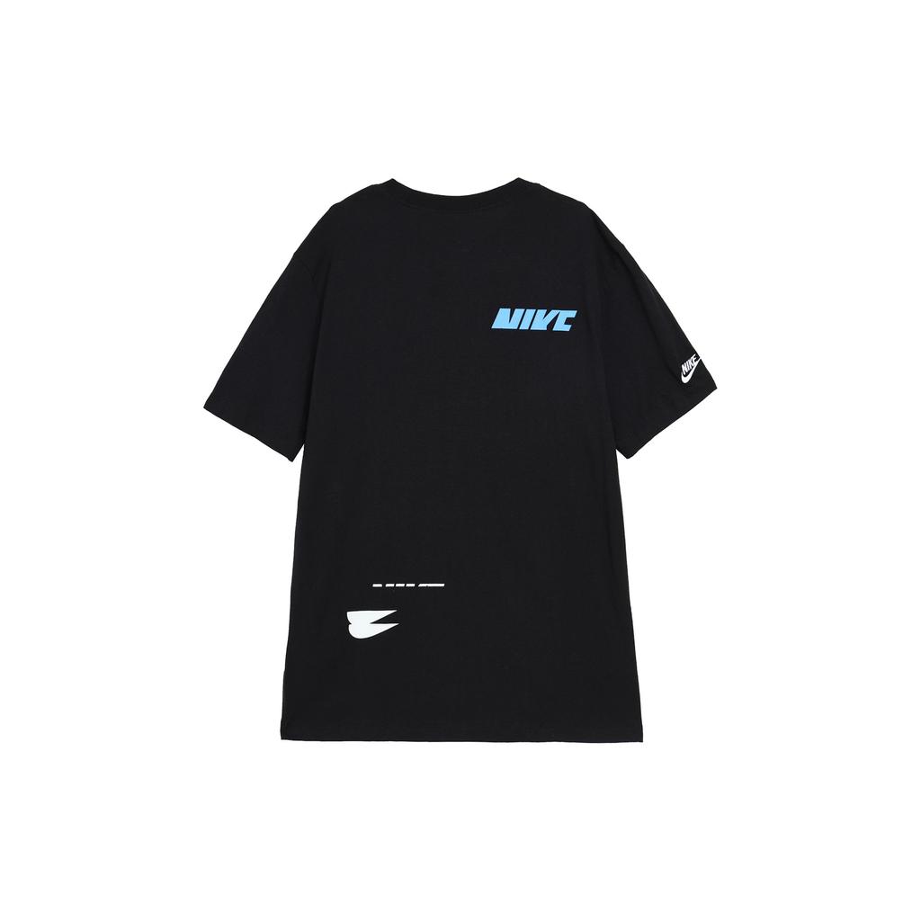 Nike Creative Print Short Sleeve T-Shirt Men Tops Black DM6378-010