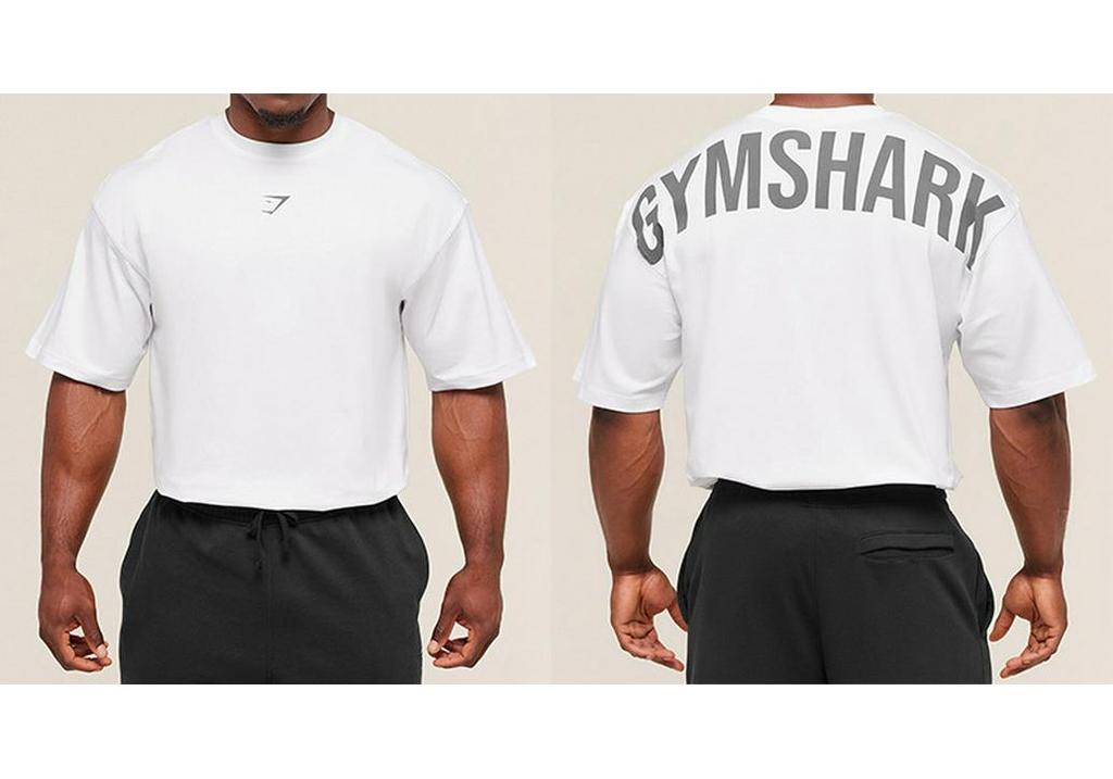 Gymshark Power Fitness Loose Fit Cotton T-Shirt