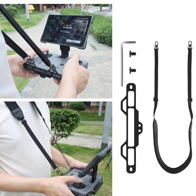 Neck Strap Lanyard with Aluminum Bracket for Drones Remote Controller Drones Comfortable Adjustable Strap Accessories