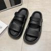 Sandalias de EVA con Doble Tira a Prueba de Olores y Suela Gruesa y Suave, Antideslizantes, para Uso en Casa y al Aire Libre