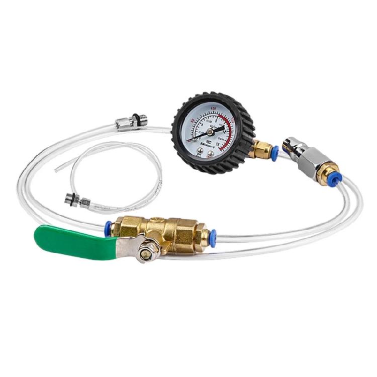 Automotive Air Suspension Leakage Detectors Digital Pressure Gauge Air Suspension Hose Line Pressure Leakage Test