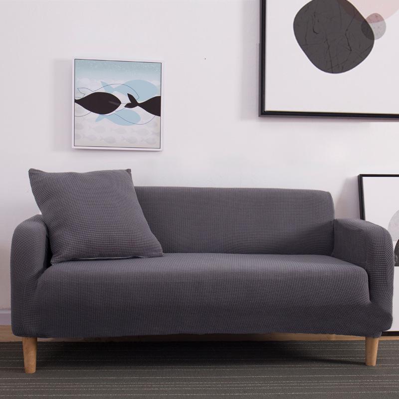 Thickened Sofa Cover, Single or Double Three Seat Sofa Cover, Fully Covered Sofa Cushion Cover