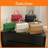 Retro Candy Color Imprint Casual Shoulder Handbag For Women New Collection For Fall 2023