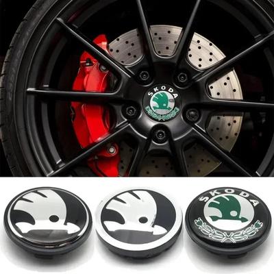 Dekielki do piast kół samochodowych 56/60/65 mm dla Skoda Superb Pochodne Octavia Rapid Kodiaq Fabia Karoq Superb Kamiq Yeti Roomster