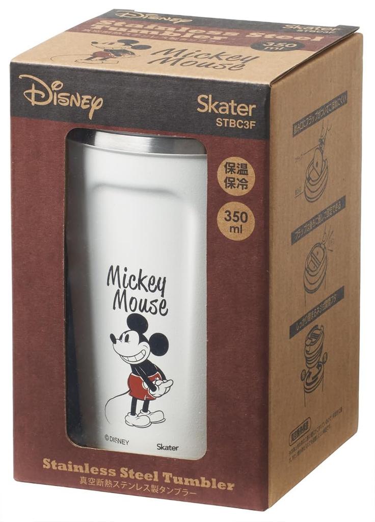 Skater Vacuum Insulated Stainless Steel Coffee Tumbler 350ml Disney Mickey Mouse STBC3F-A