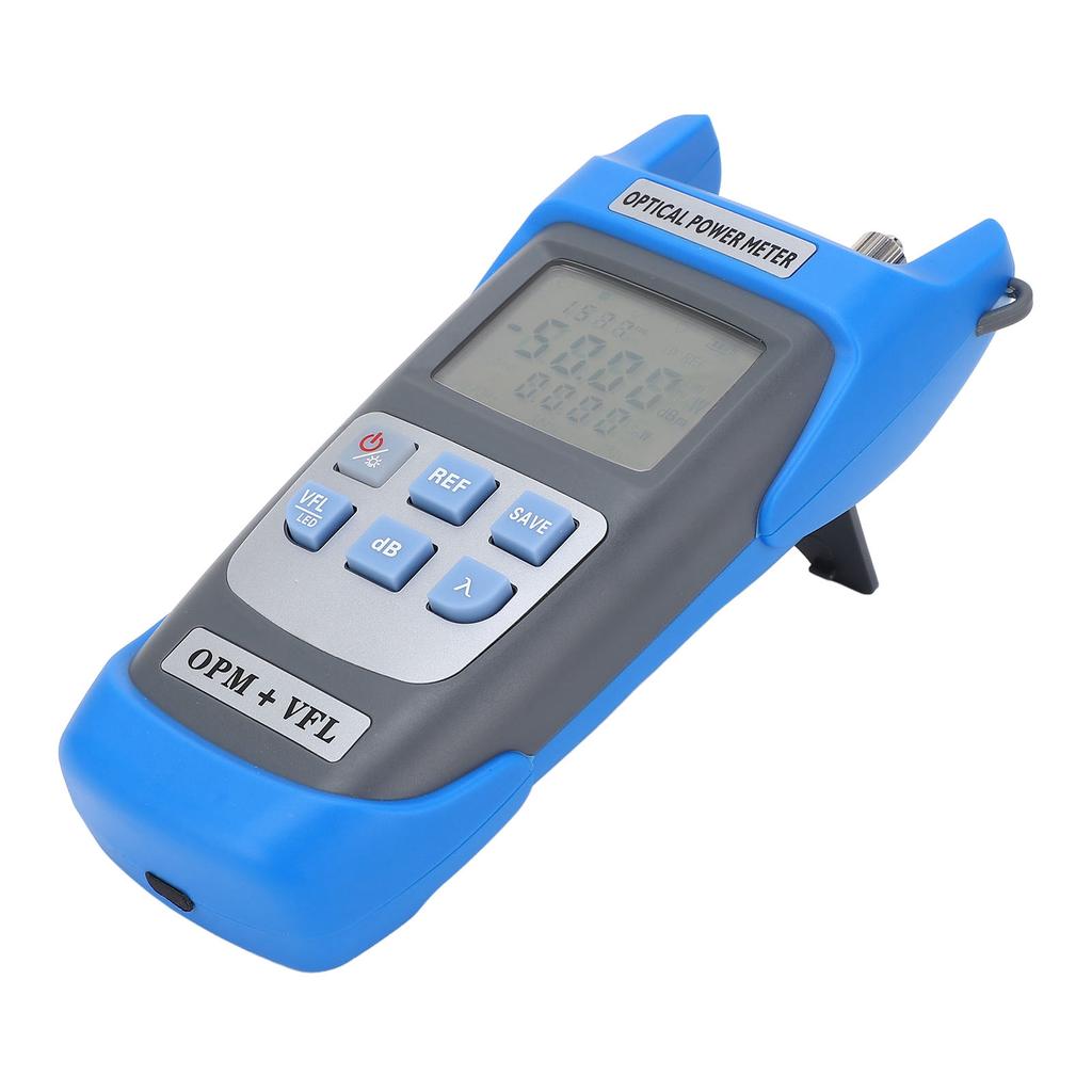 3 in 1 Fiber Optic Tester -50 To +26dBm Optical Power Meter 30mW 30km Visual Fault Locator OPM and V