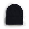 Fashionable Custom Embroidery Logo Solid Color Warm Winter Beanie Knit Hat
