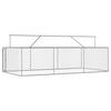 Vidaxl Gabbia per Cani con Tetto, 400 X 200 X 150 Cm