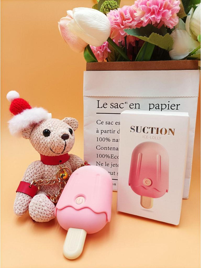 Ice Cream Multi-Function Vibrator: Rechargeable, Cute, and Discreet Adult Toy for Women