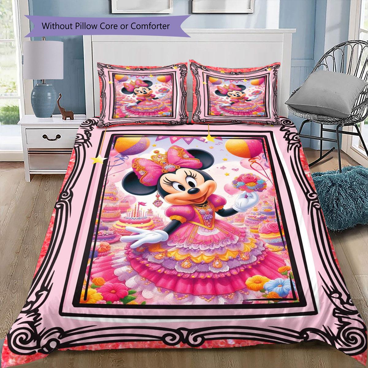

Trendy Camouflage Mickey Mouse Print – The Perfect Choice for Decorating A Child s Bedroom. Comfortable and Warm Bedding Set. 135x200cm