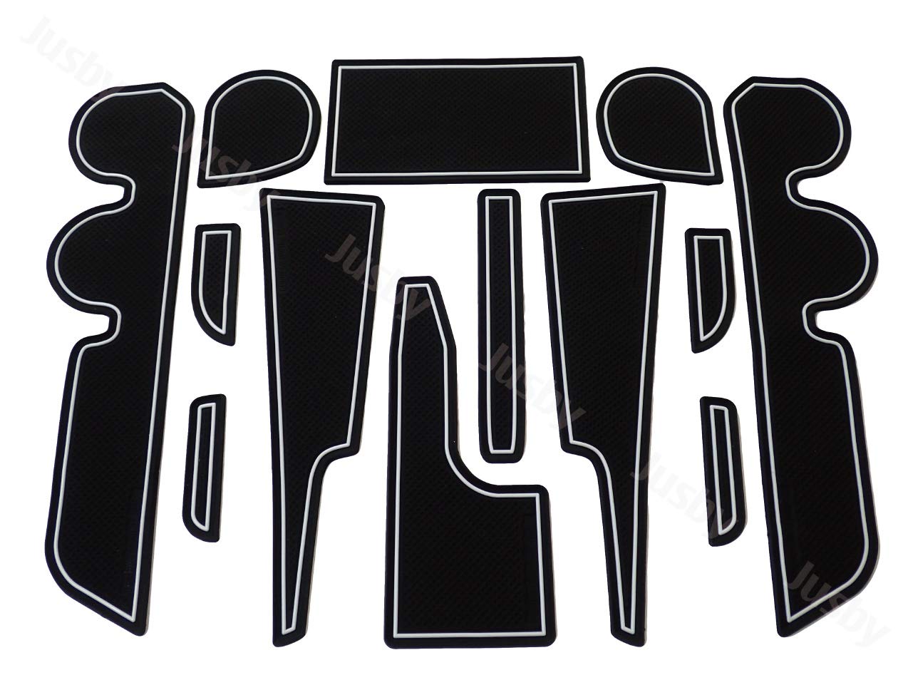 

[Without Electric P] Toyota Rise & Daihatsu Rocky (RAIZE Rocky) Interior Rubber Mat (White