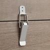 4pcs Heavy Duty Steel Clamp Lock Set Secure Box Fastener with High Tension Spring Spring Buckles Set Simple Installlation