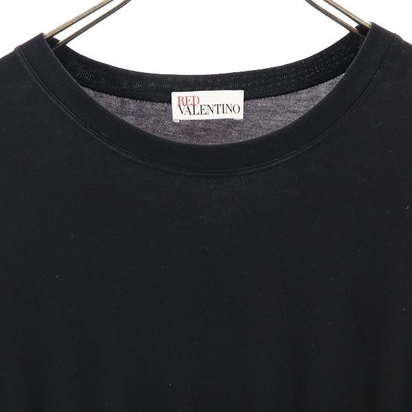 RED VALENTINO made in Italy Short sleeve one piece XS black Women Used