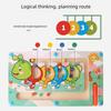 Children's magnetic number maze, educational toys, animal colour recognition matching, holiday gifts, Montessori education
