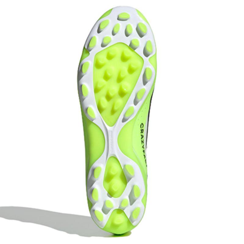 adidas Crazyflight X3 Artificial White Solar Green Grass Boots Sneakers IG7651