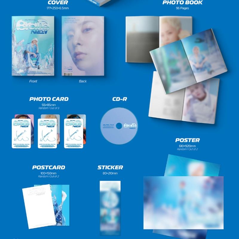 Xiumin   Brand New   1st Mini Album  Photobook Ver. 