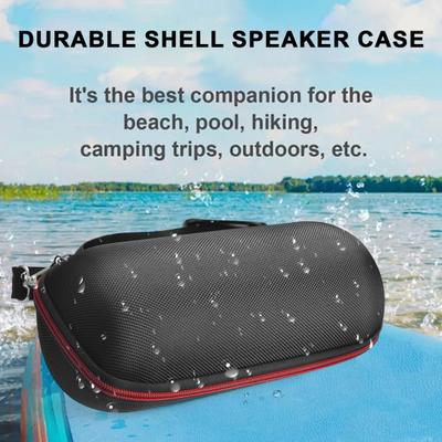 Yousheng Speaker Storage Bag Water-resistant Wear-resistant Dirt-resistant Universal Speaker Case with Zipper Closure