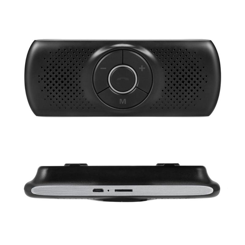 Easy Carry  Sun Visors bluetooth-compatible Car Speaker Voice Command Car Gadget ABS Perfect for Drivers Seeking Convenience & styles 