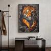 1 Set DIY Diamond Painting Kit Exquisite Animal Floral Pattern Rhinestone Picture for Home Decoration