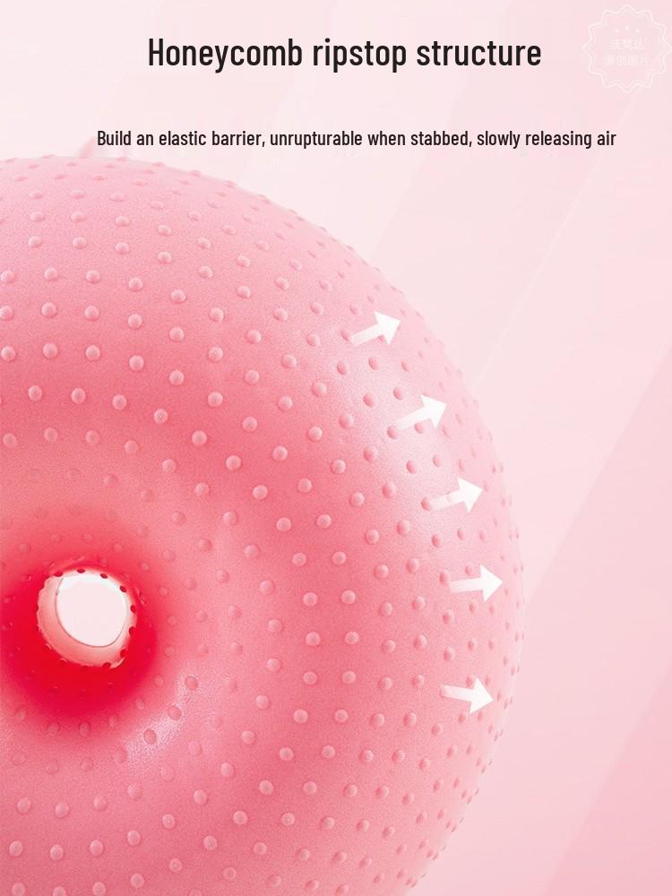 High-Demand Thickened Explosion-Proof Donut Yoga Ball – Perfect for Fitness & Home Use
